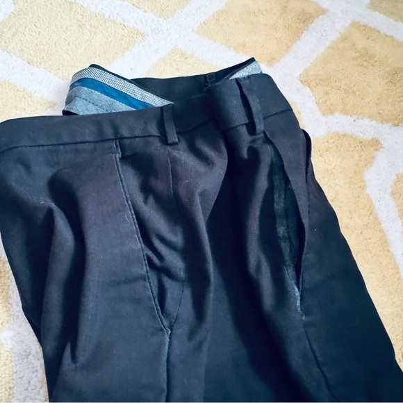 2 PAIR Mens Stretch Dress Pants 48 x 29 Gray and Black Croft & Barrow - Picture 11 of 11